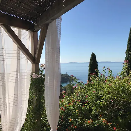 Ferienhaus Maison Calme Tres Belle Vue Lavandou *